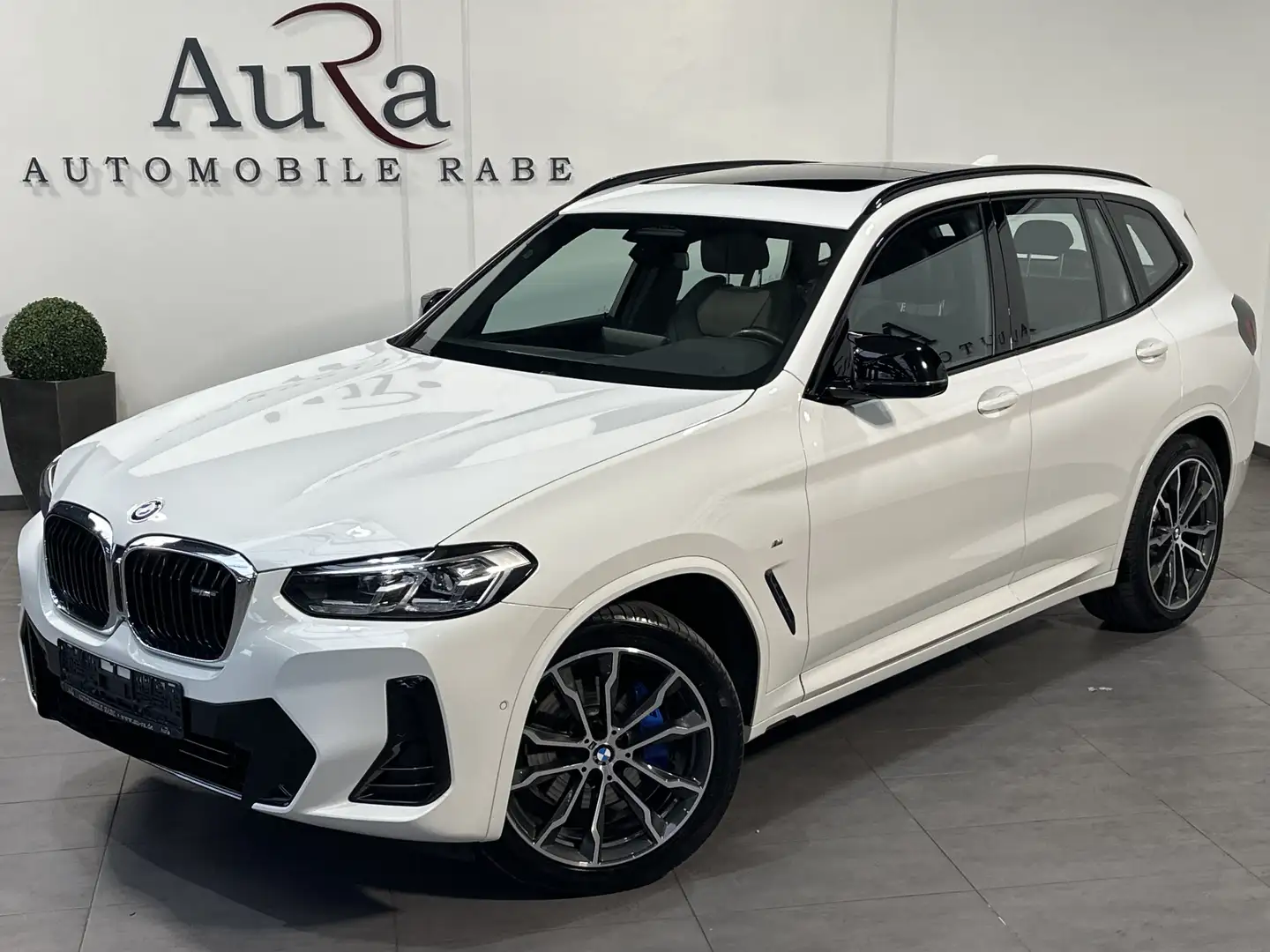 BMW X3 M NAV+LED+ACC+AHK+PANO+20ZOLL+LIVECOCKPIT Blanc - 1