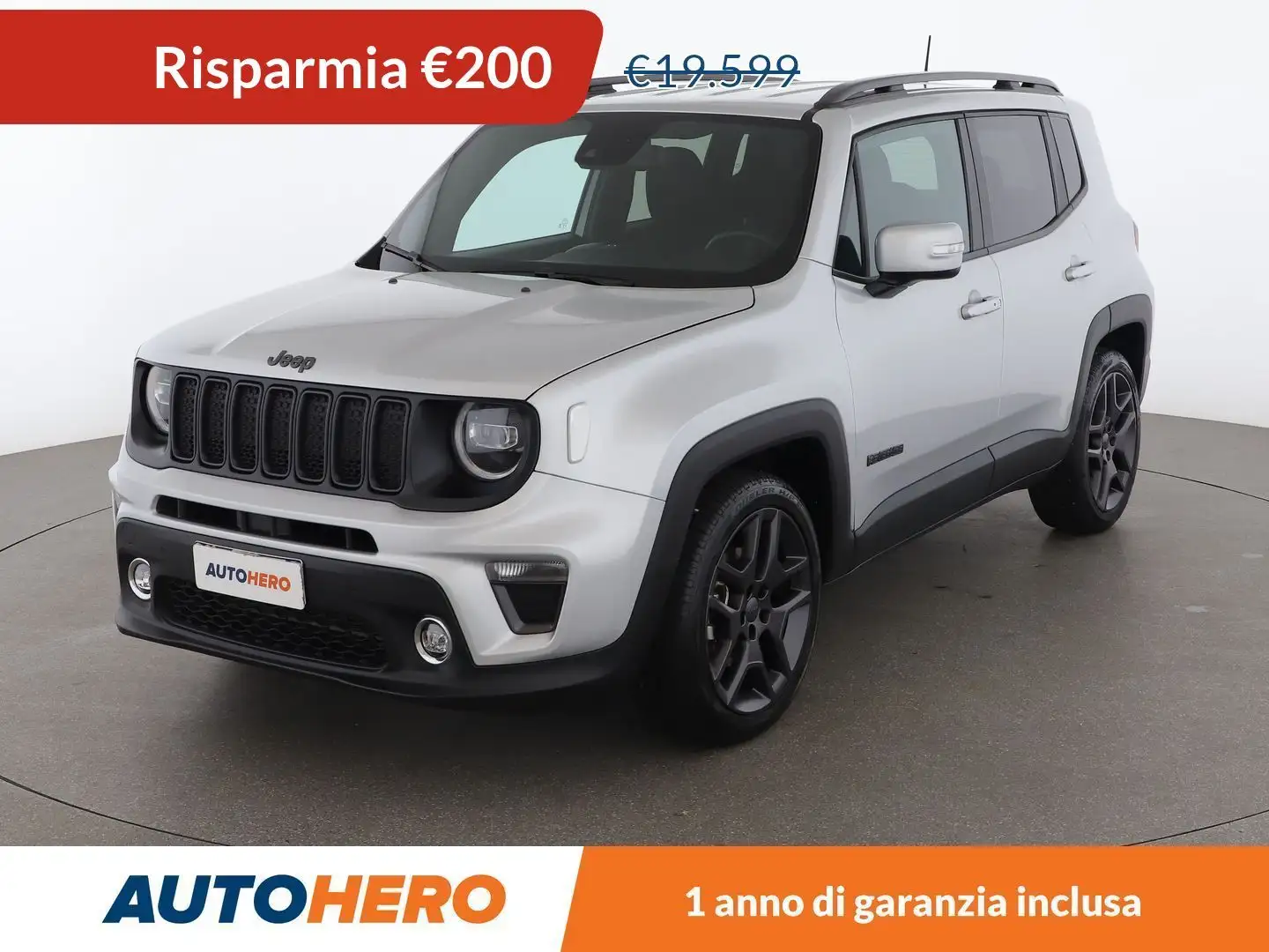 Jeep Renegade 1.3 TGDi S DDCT Argento - 1