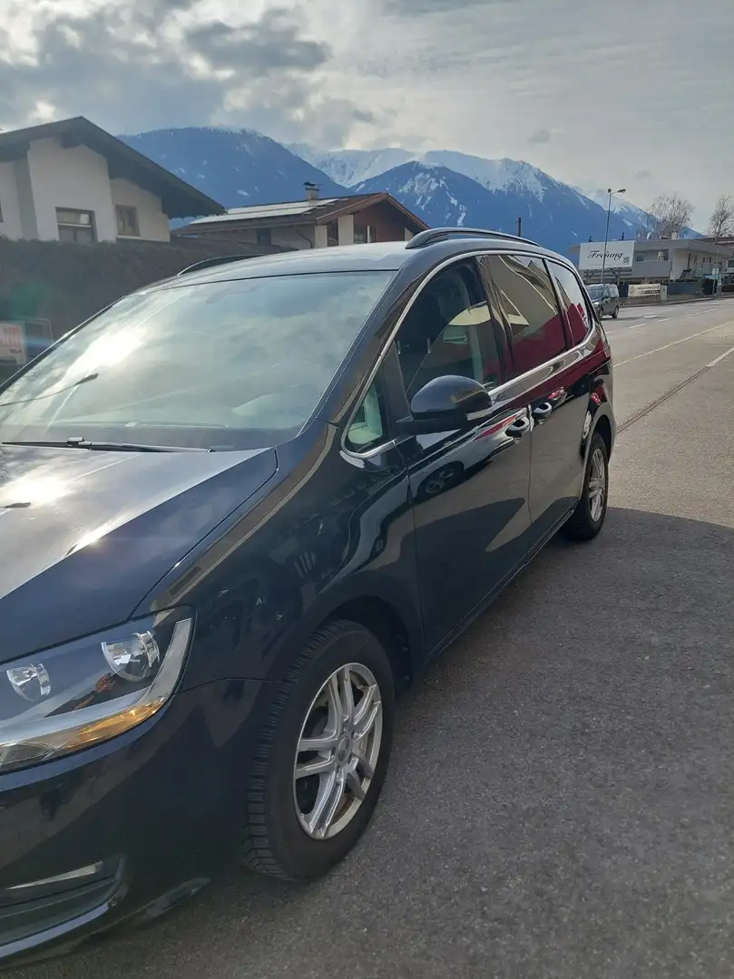 Volkswagen Sharan Sharan+Comfortline+TDI Schwarz - 2