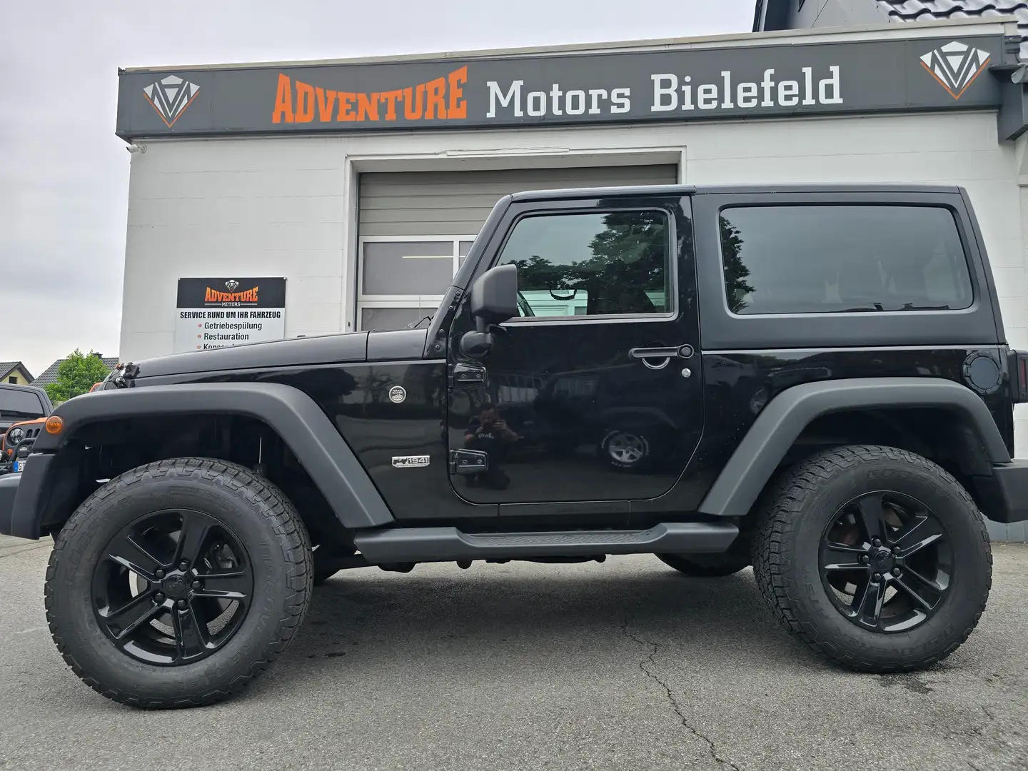 Jeep Wrangler 2,8l CRD 12 Mon. Garantie "Black Edition Nero - 1