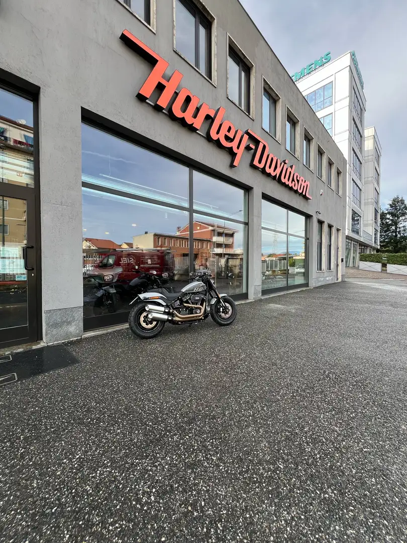 Harley-Davidson Fat Bob 114 Gris - 2