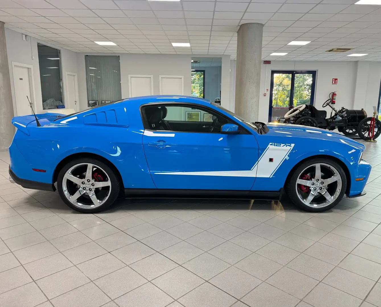 Ford Mustang GT V8 Roush 427R Bleu - 2