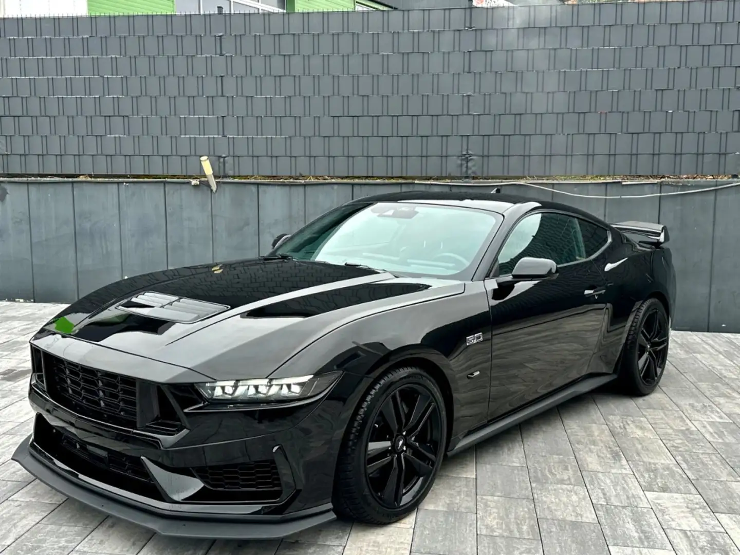Ford Mustang 5.0 V8 "DARK HORSE"-ALL BLACK-NEW MODELL Czarny - 2