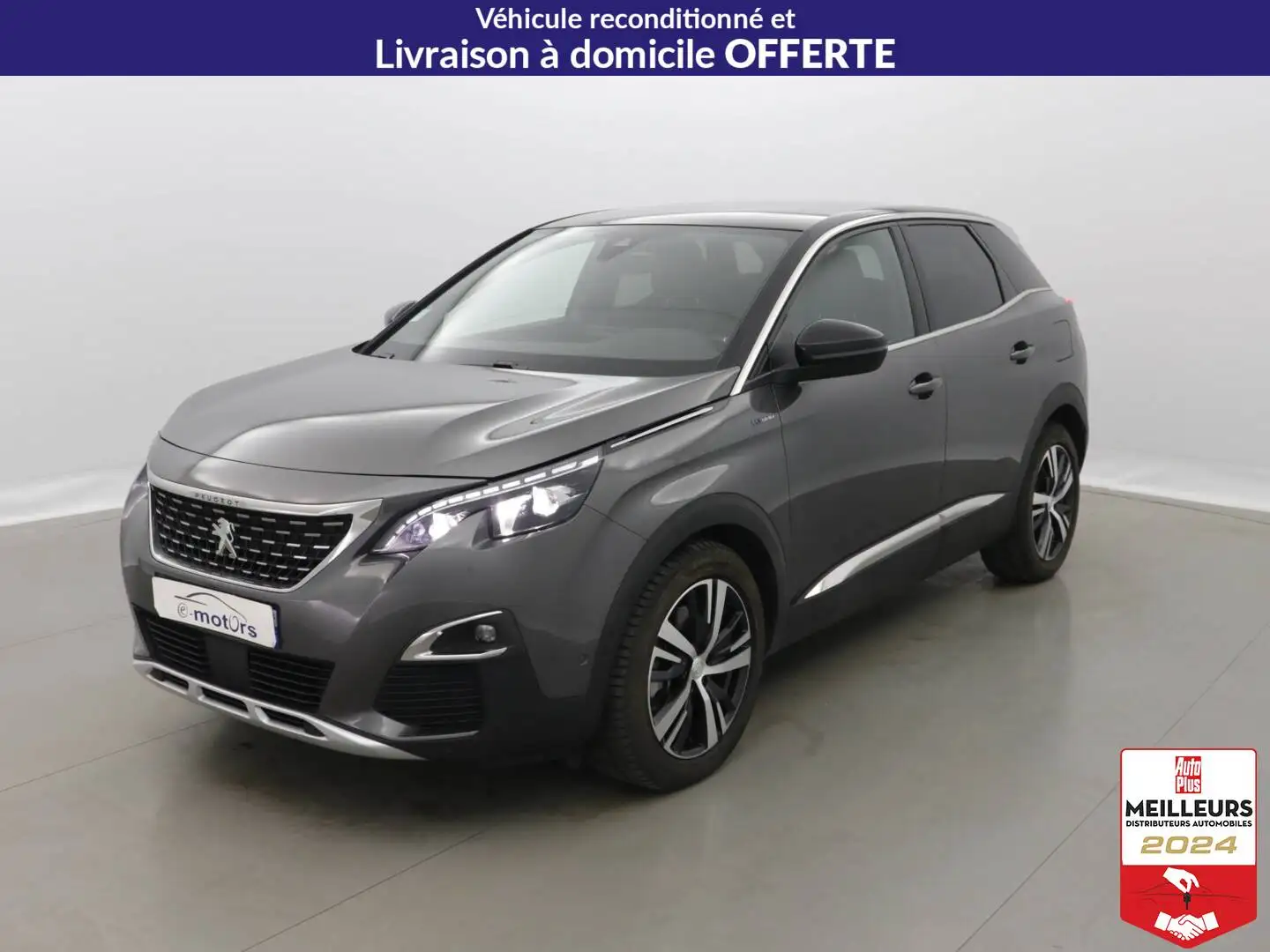 Peugeot 3008 Hybrid 225 e-EAT8 GT Line Grau - 1