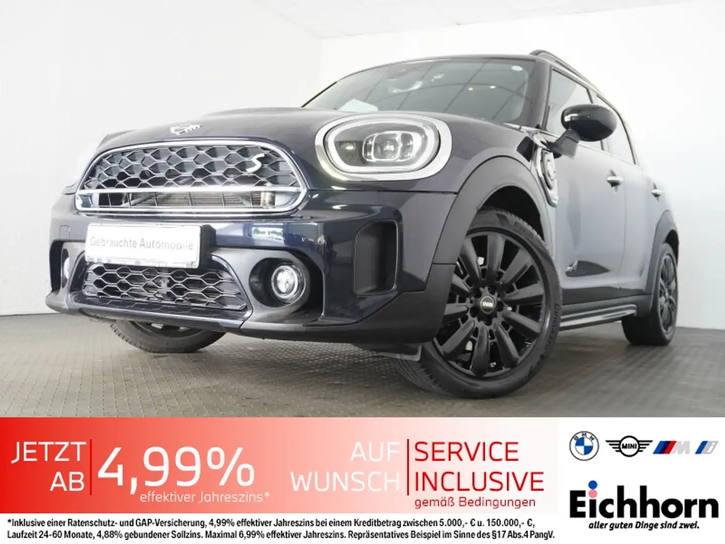 MINI Cooper SE Countryman Cooper SE ALL4 Countryman *NAVI.HUD.LEDER.RFK* Noir - 1