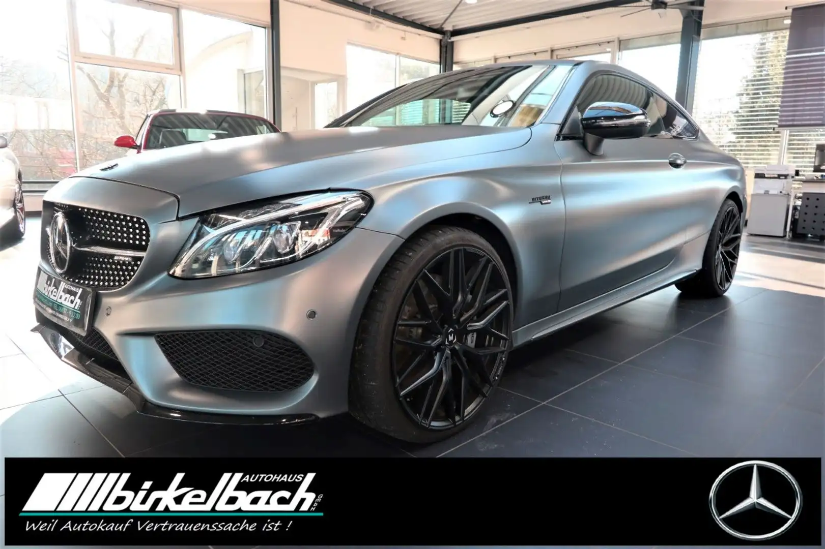 Mercedes-Benz C 43 AMG Coupe 4Matic Szary - 1