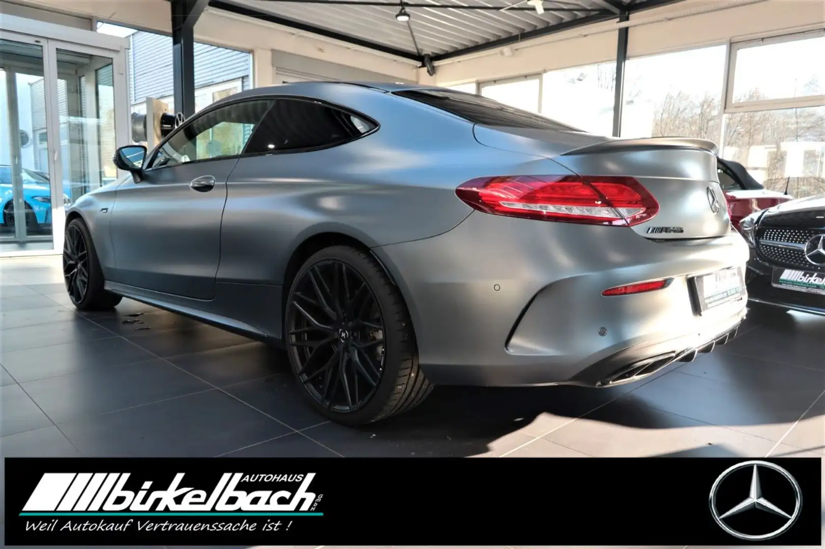 Mercedes-Benz C 43 AMG Coupe 4Matic Szary - 2