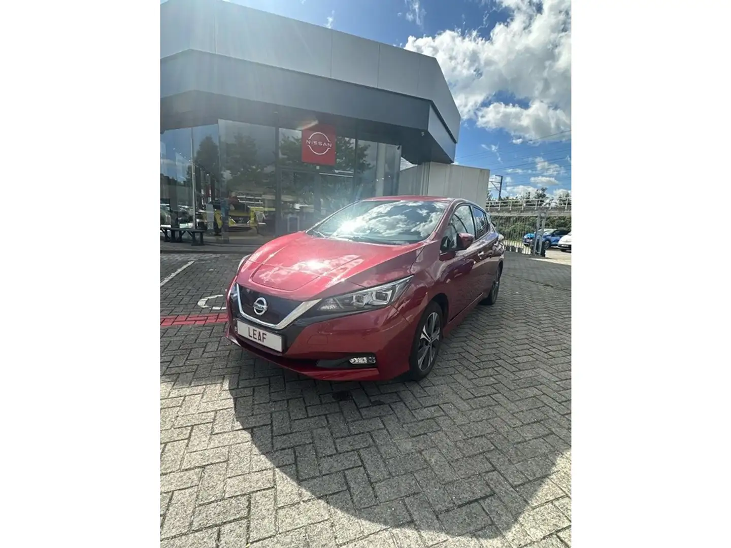 Nissan Leaf N-Connecta 62kWh Rood - 1