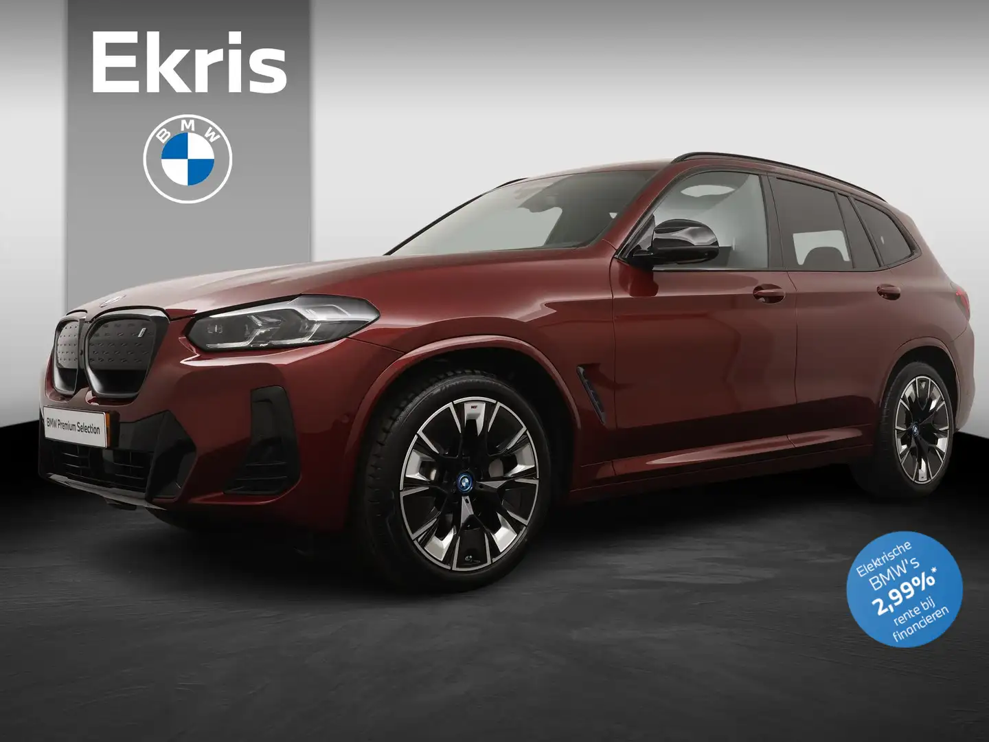 BMW iX3 High Executive 80 kWh | M Sport | Trekhaak | Panor Rood - 1