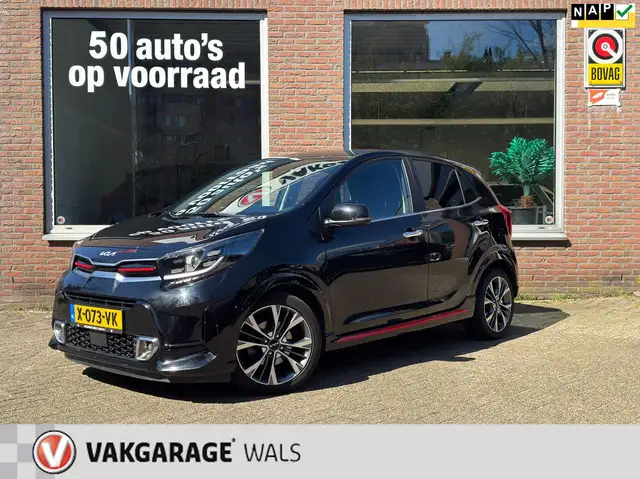 Kia Picanto 1.0 T-GDi GT-LINE | AIRCO | NAVI | VELGEN | LEER |