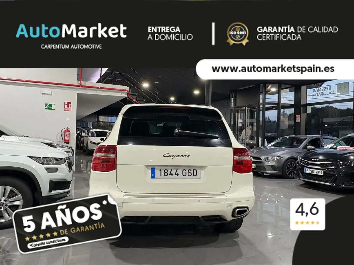 Porsche Cayenne Diesel Aut. Blanco - 2