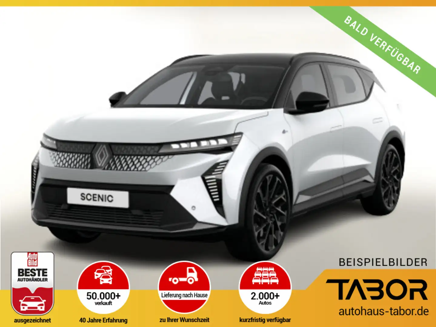Renault Scenic E-TECH Esprit Alpine 220 Long Range PanoD Weiß - 1