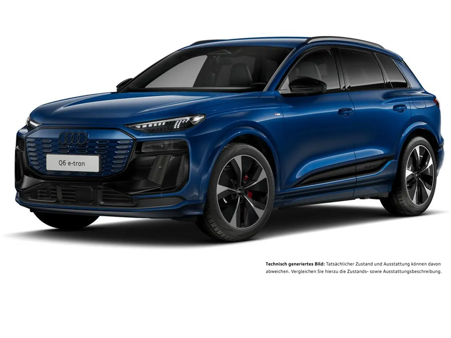 Audi Q6 e-tron quattro S LINE WÄRMEPUMPE B&O AHK LM21 Blau - 2