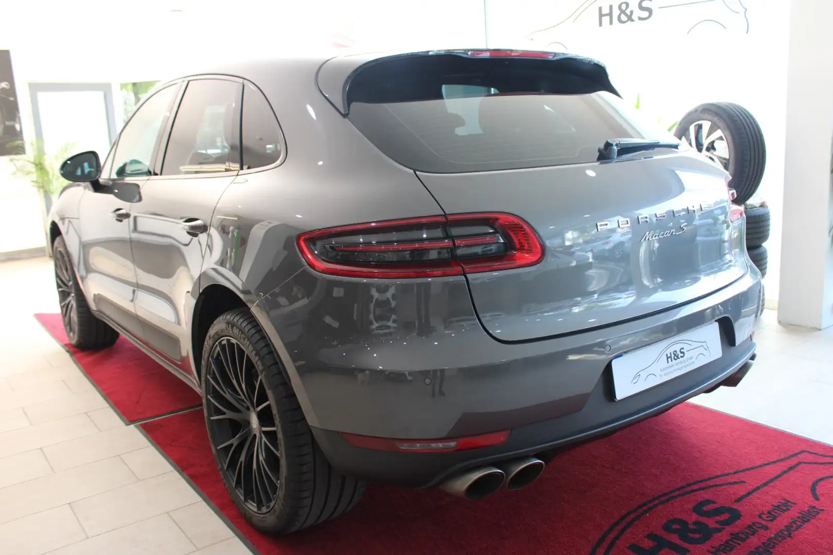 Porsche Macan S Diesel AHK*NAVI*Sport-Chrono-Paket Grau - 2