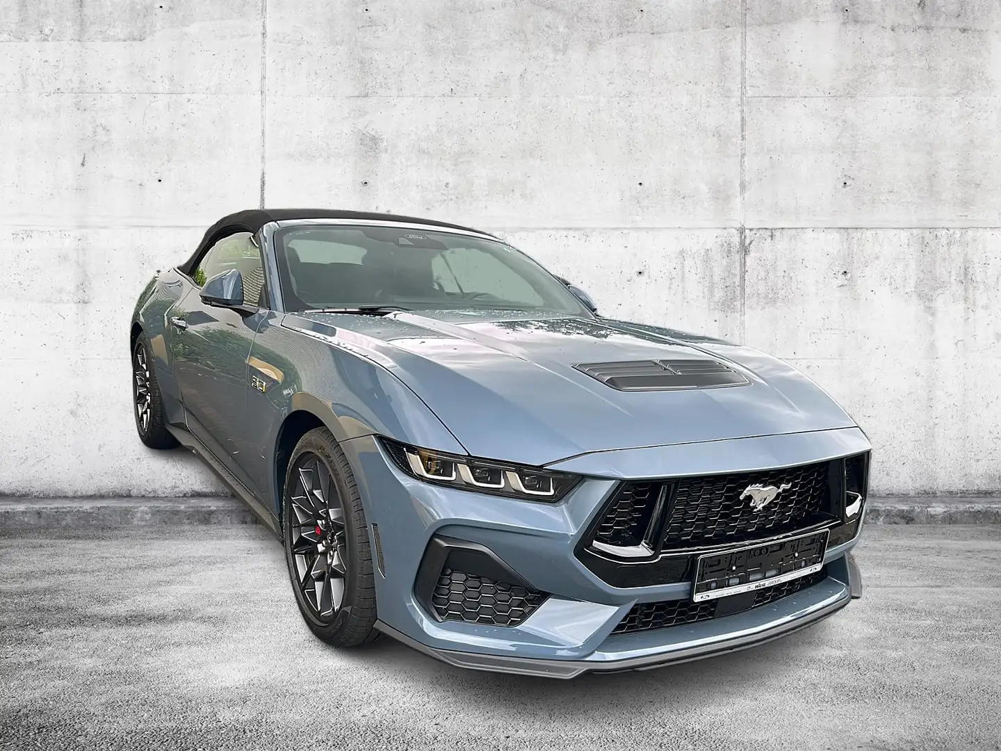 Ford Mustang Convertible GT DAB LED RFK el. Sitze Blau - 1