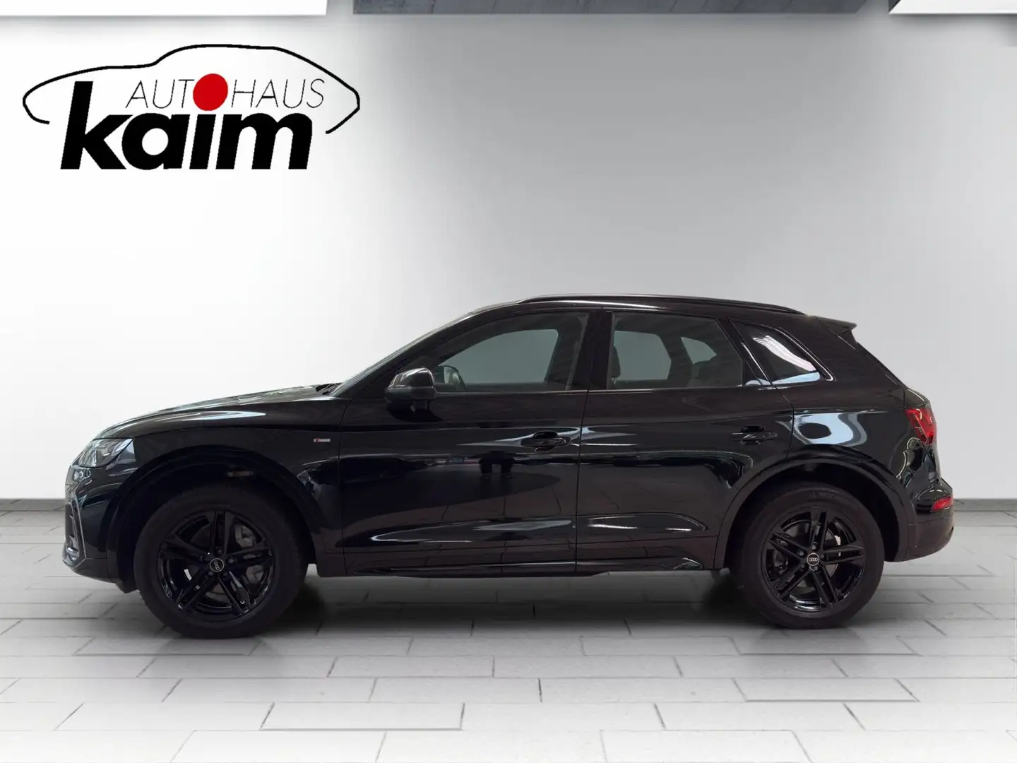 Audi Q5 40 40 TDI quattro S line Black Style+LED+NAVI+ACC Noir - 2