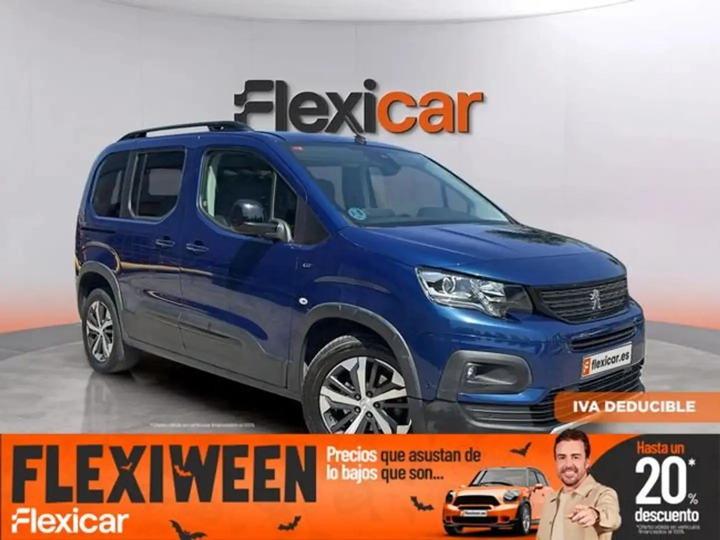 Peugeot Rifter GT Business Stand. BlueHDi 100 S&S Man Azul - 1