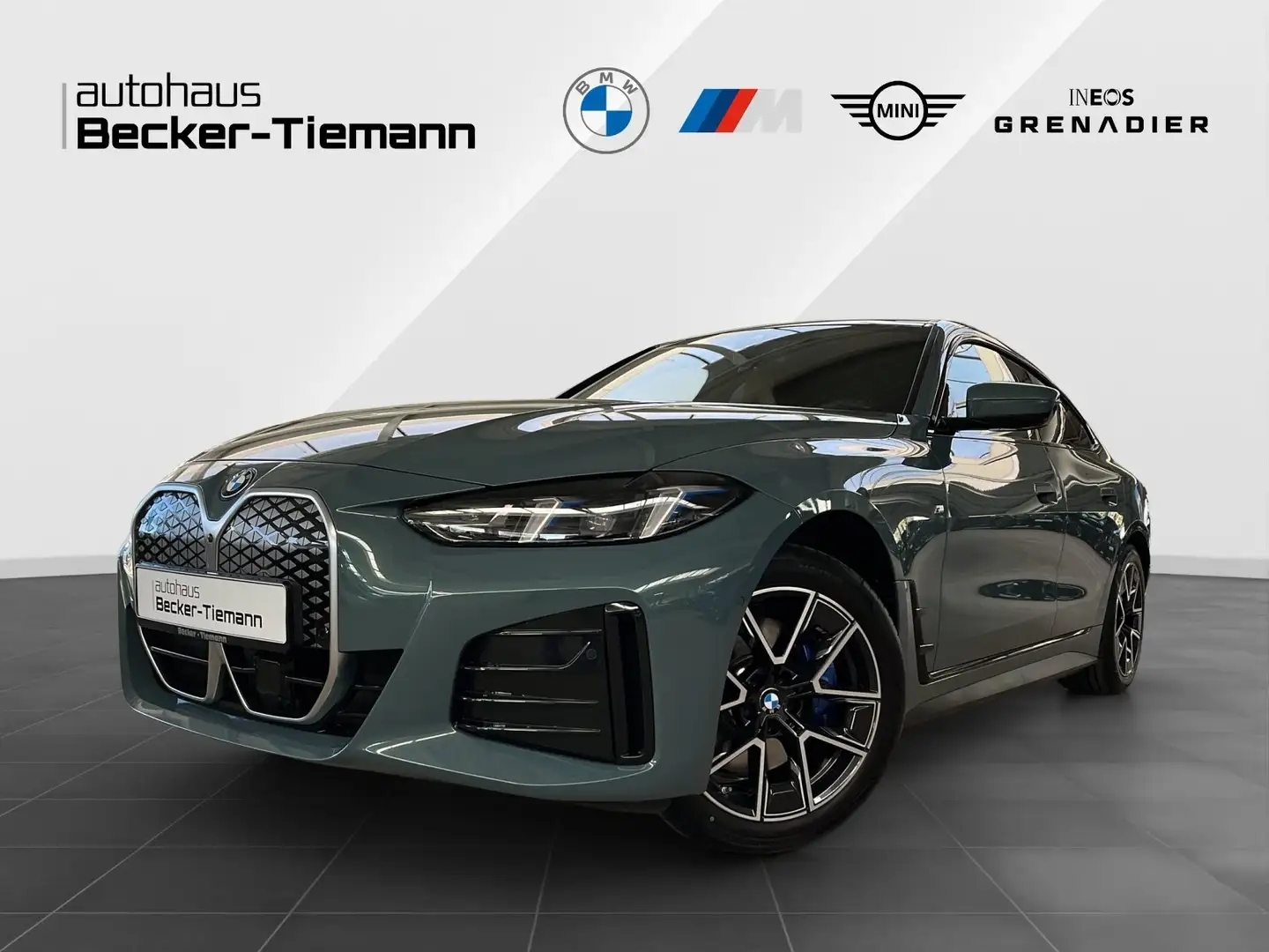 BMW i4 eDrive40 Gran Coupé M Sport/Adapt.LED/PA+/DA Grün - 1