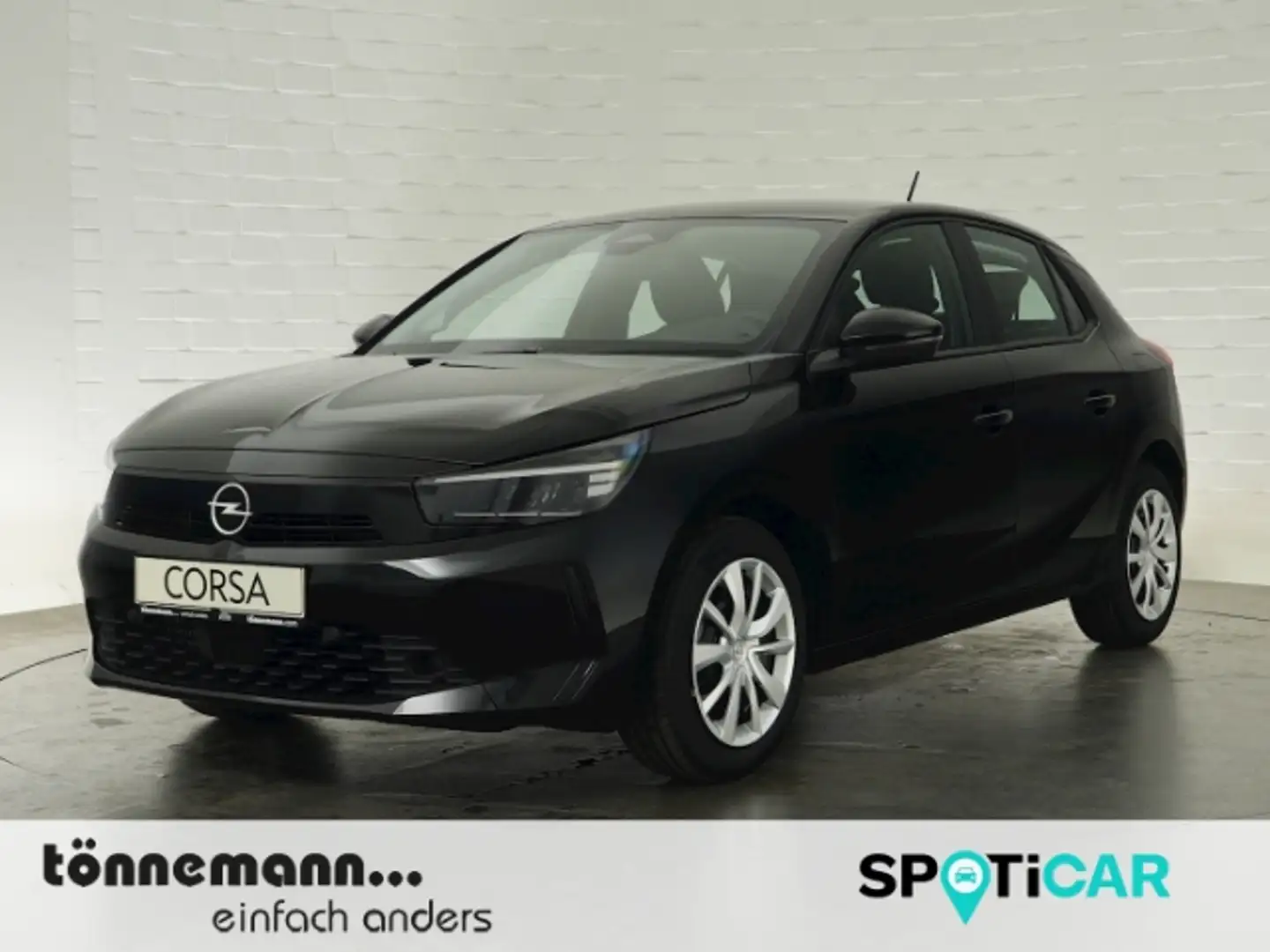 Opel Corsa F FACELIFT EDITION+LED+PARKPILOT HIN+BLUETOOTH Noir - 1