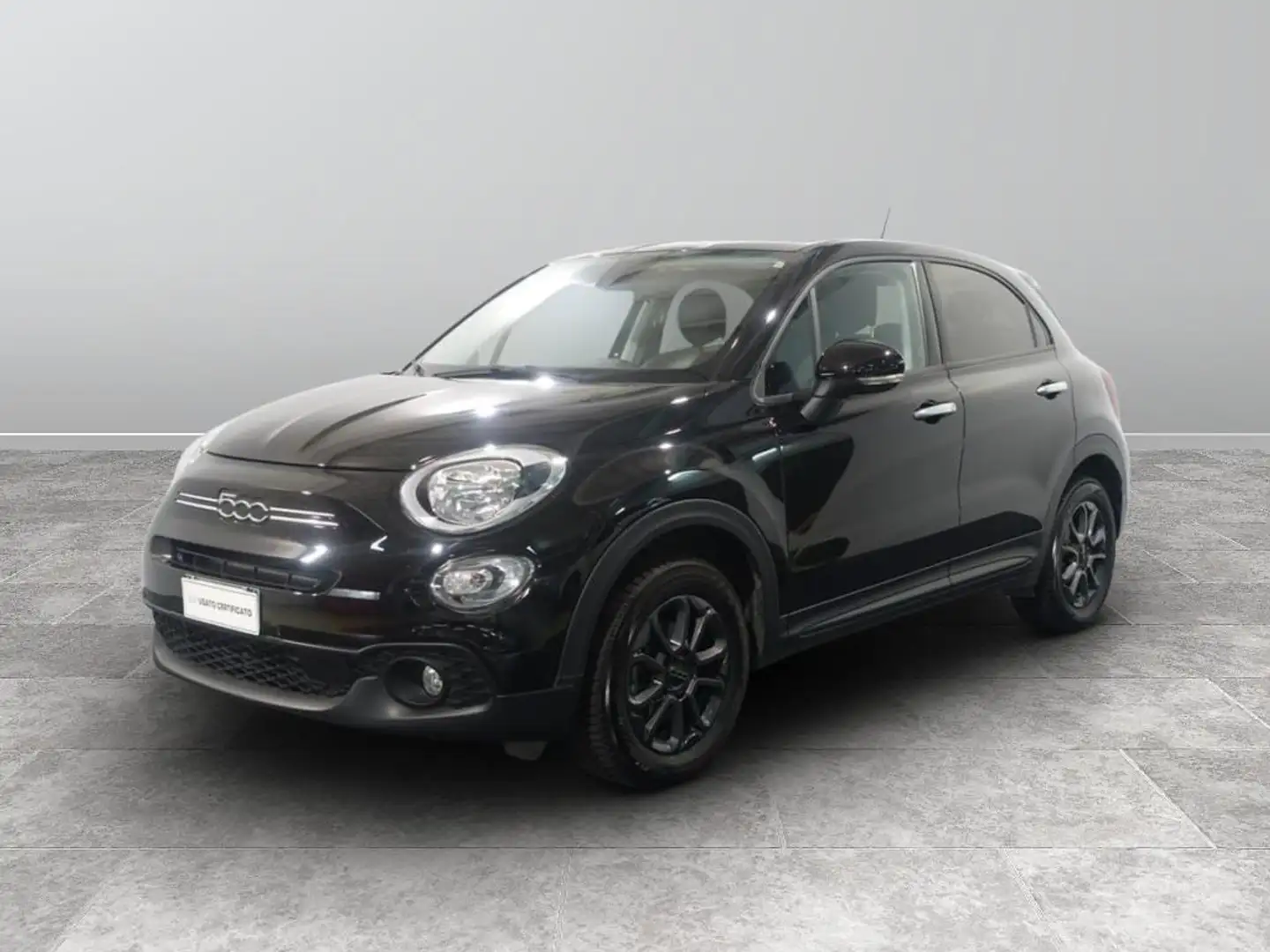 Fiat 500X 1.6 mjet Club 130cv Zwart - 1