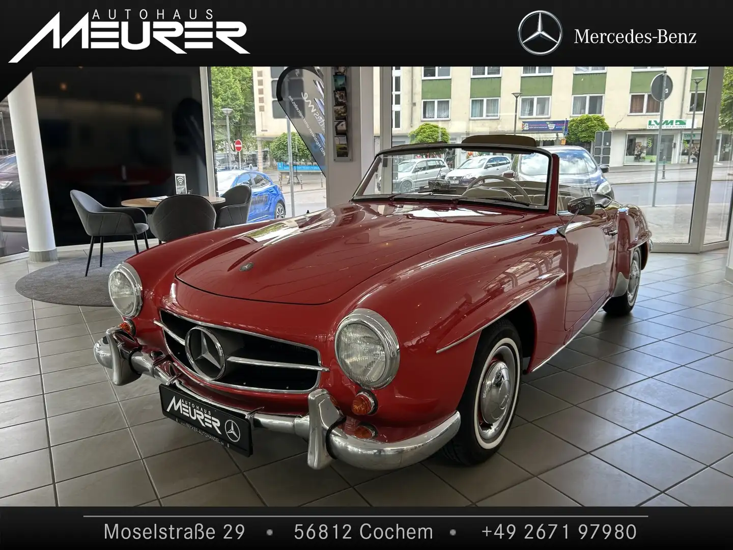Mercedes-Benz 190 190 SL Красный - 1