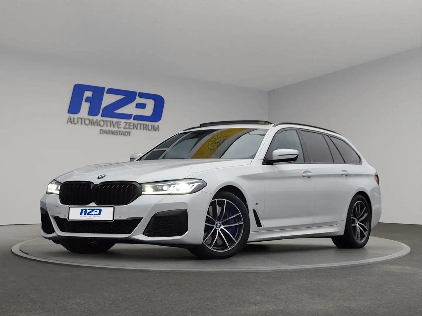 BMW 530 d xDrive M-Sport PANO AHK SOUND NAVI LASER H-UP Blanc - 1