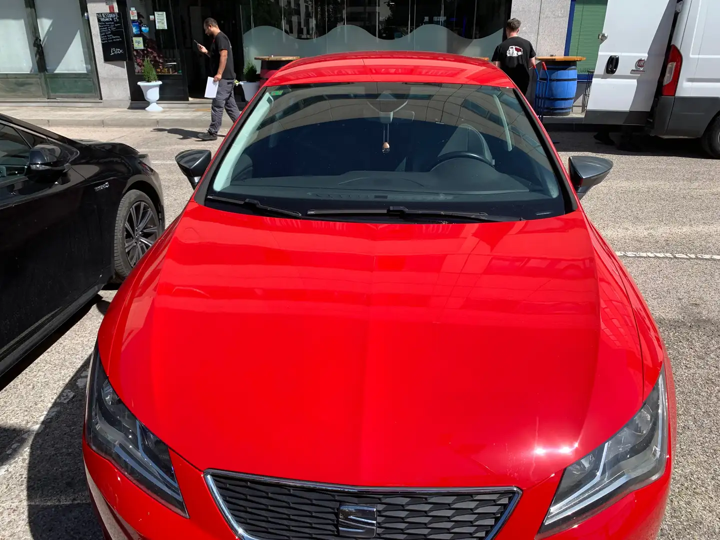 SEAT Leon León 2.0TDI CR S Rojo - 2