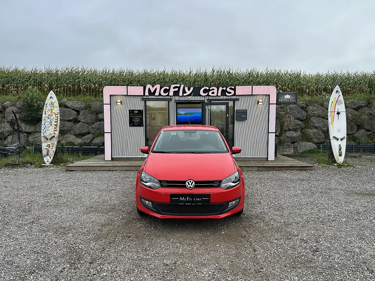 Volkswagen Polo - PENSiONiSTENFAHRZEUG PiCKERL NEU KEiNE MÄNGEL... Rot - 1