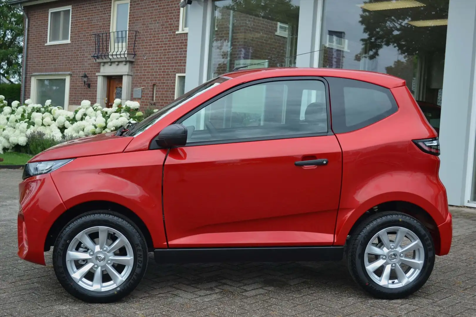 Aixam City S9 Pack 100% ELEKTRISCHE Brommobiel NIEUW Rood - 2