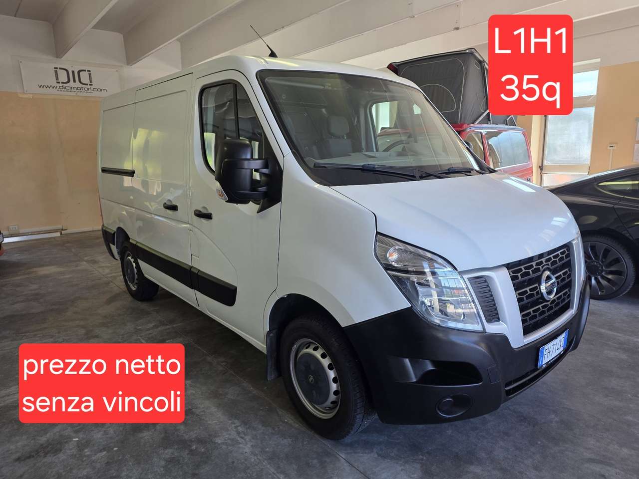 Nissan NV400 35q L1 H1 furgone 3 posti euro 6B unipro