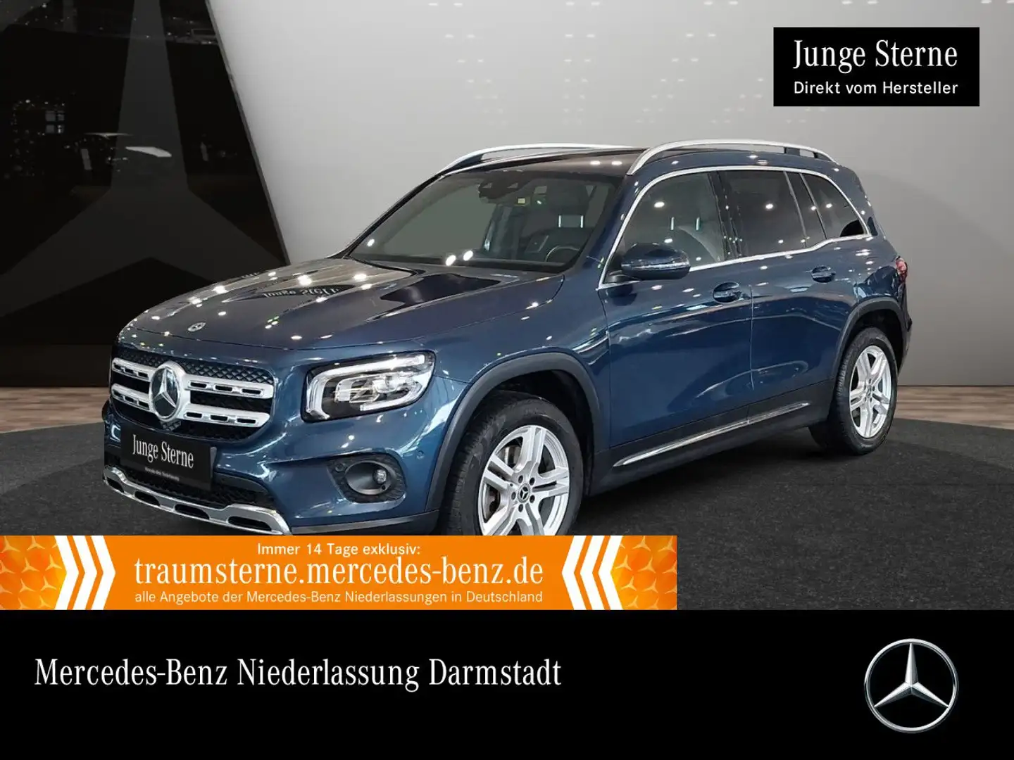 Mercedes-Benz GLB 200 d PROGRESSIVE+LED+KAMERA+TOTW+8G Blau - 1