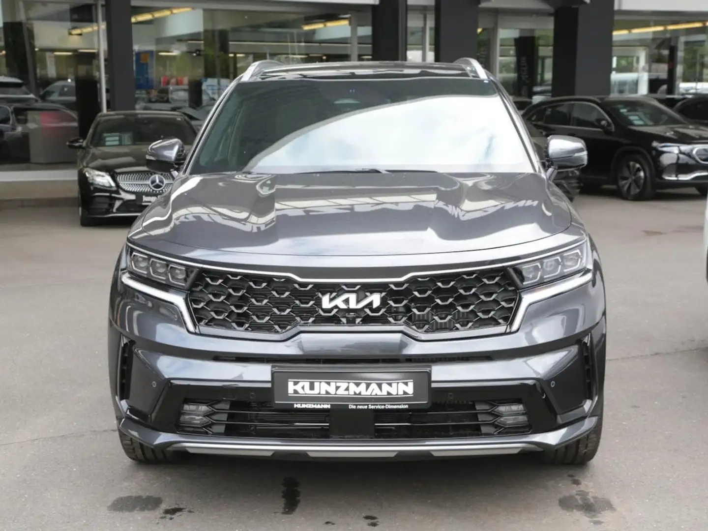 Kia Sorento 1.6T PHEV AWD Platinum Panorama ACC Grau - 2