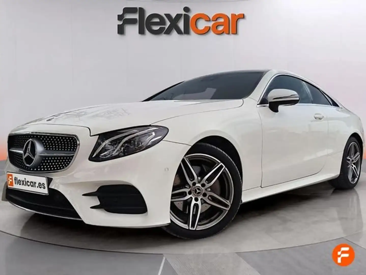 Mercedes-Benz E 220 Coupé 220d Blanc - 2