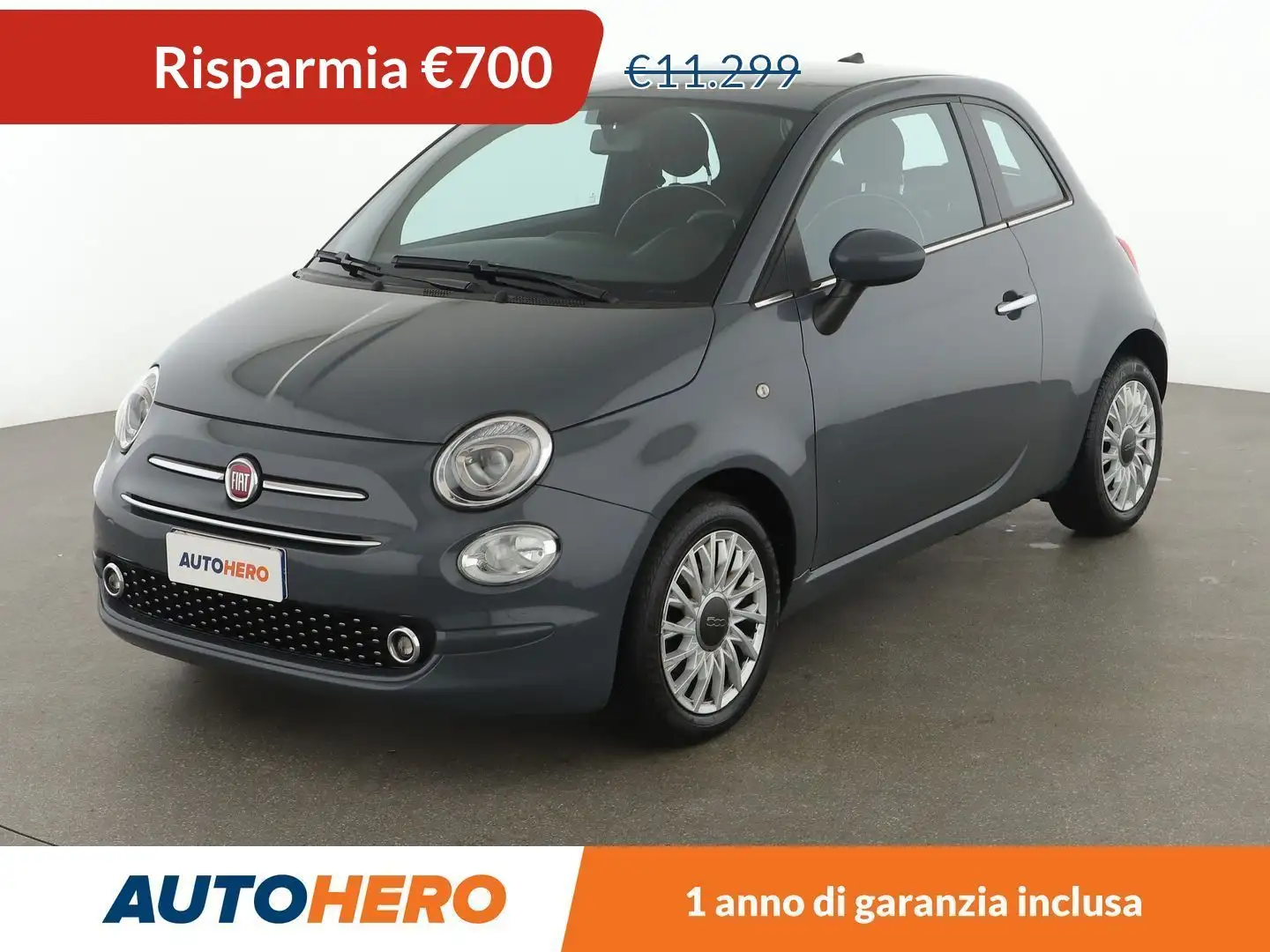 Fiat 500 1.2 Lounge Gri - 1