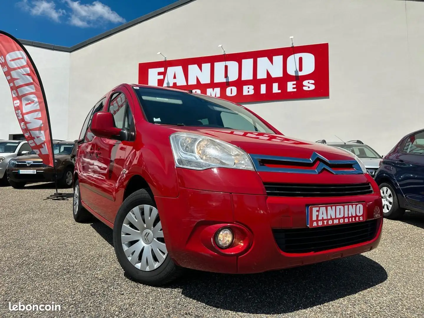 Citroen Berlingo 1.6 Vti 95Ch Confort Rouge - 1