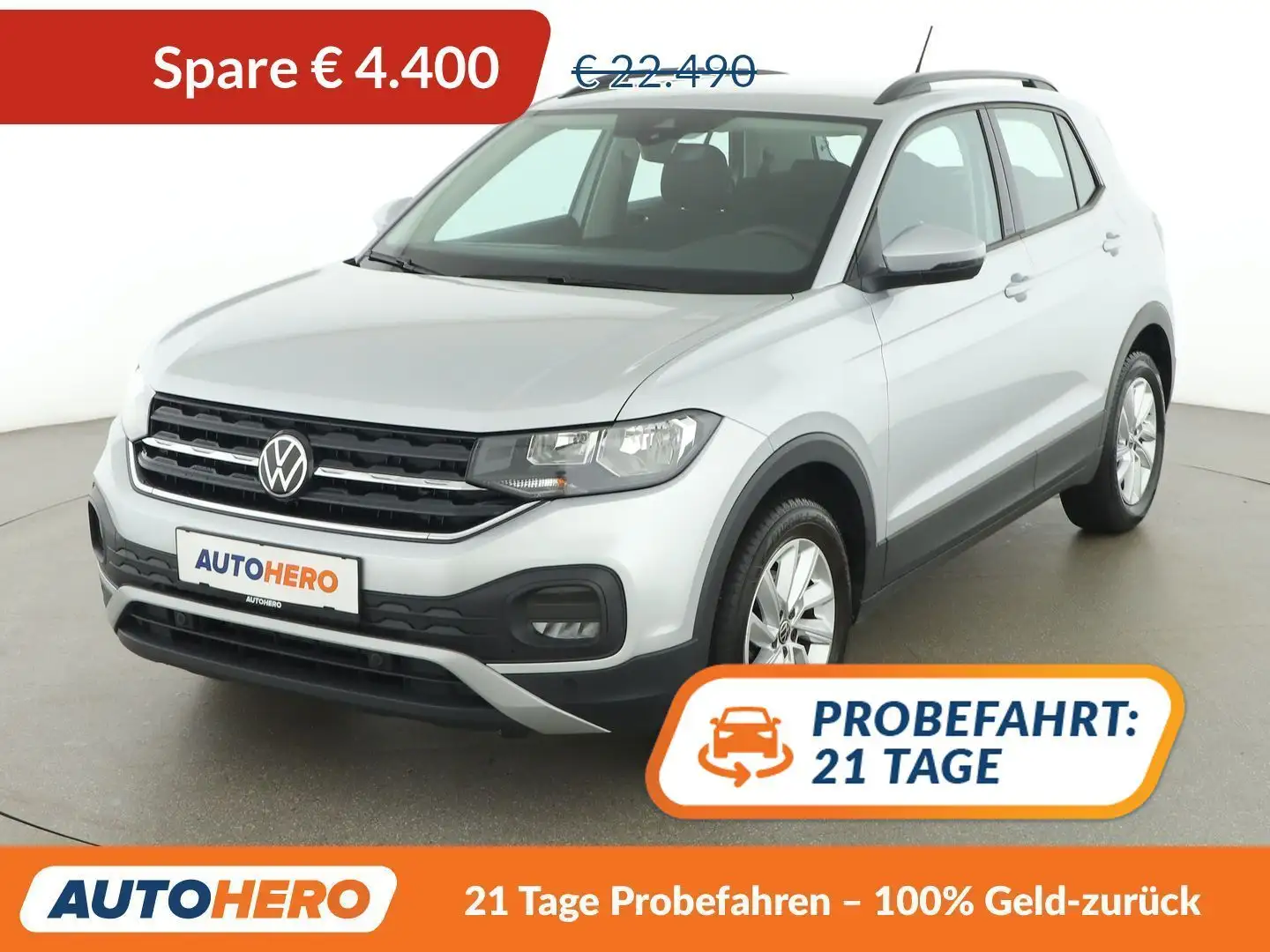 Volkswagen T-Cross 1.0 TSI Life Grau - 1