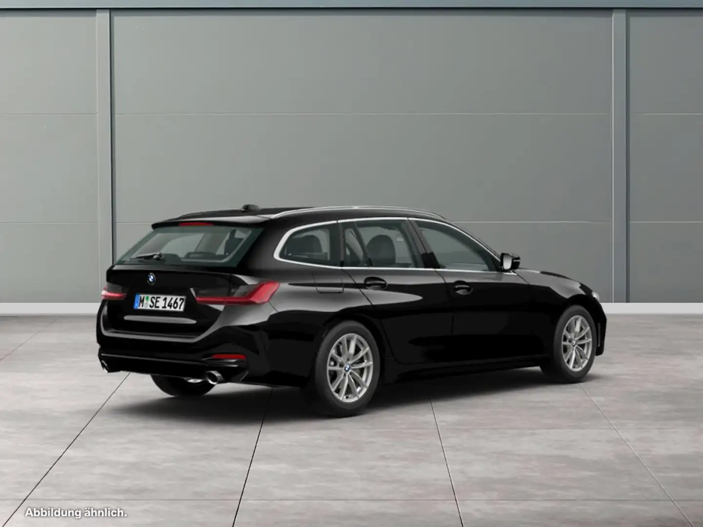 BMW 318 i Tour Aut ACC DAB HiFi Sitzhei Widscreen 1VB Schwarz - 2