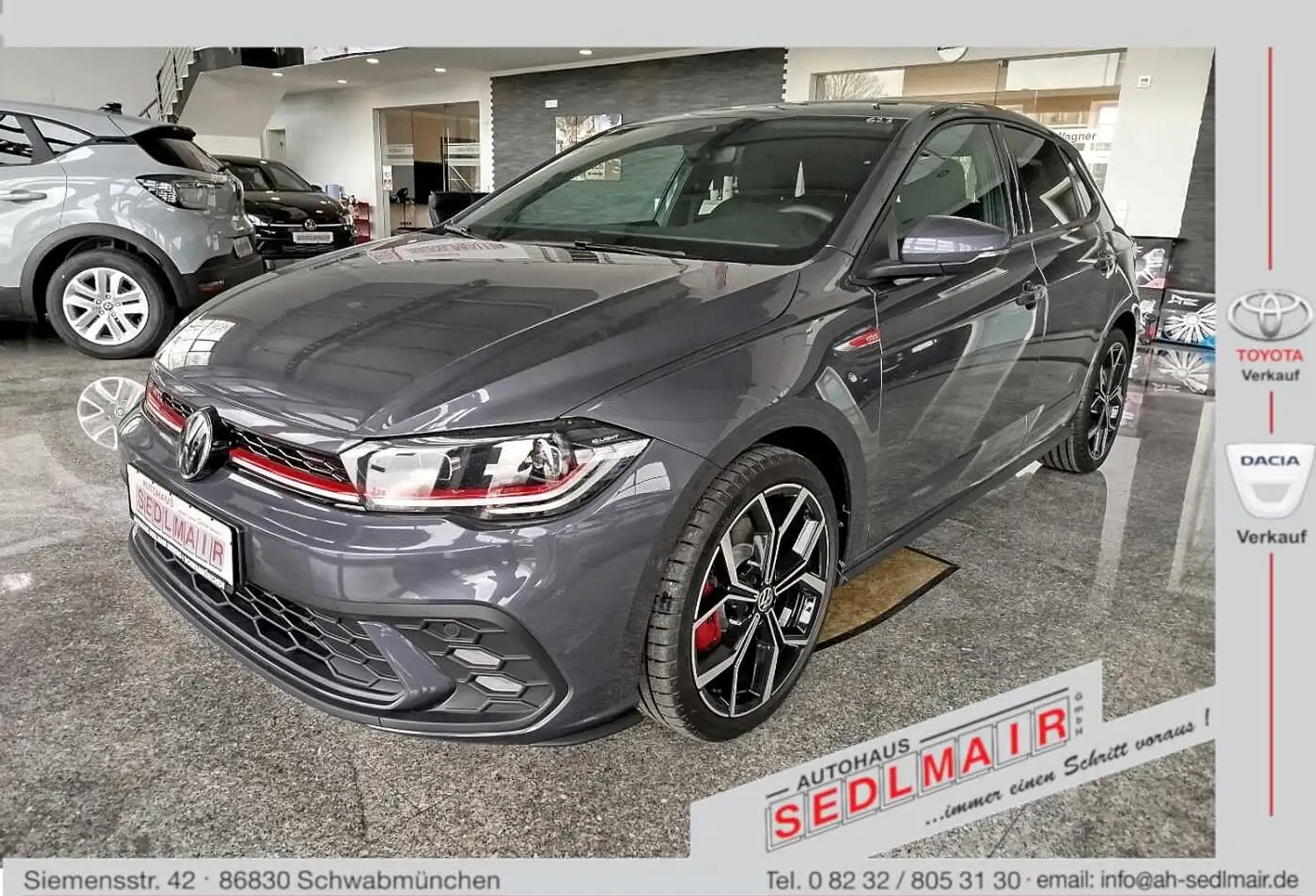 Volkswagen Polo VI GTI 2.0 TSI DSG *18 ZOLL/KAMERA/KEYLESS* Gris - 1