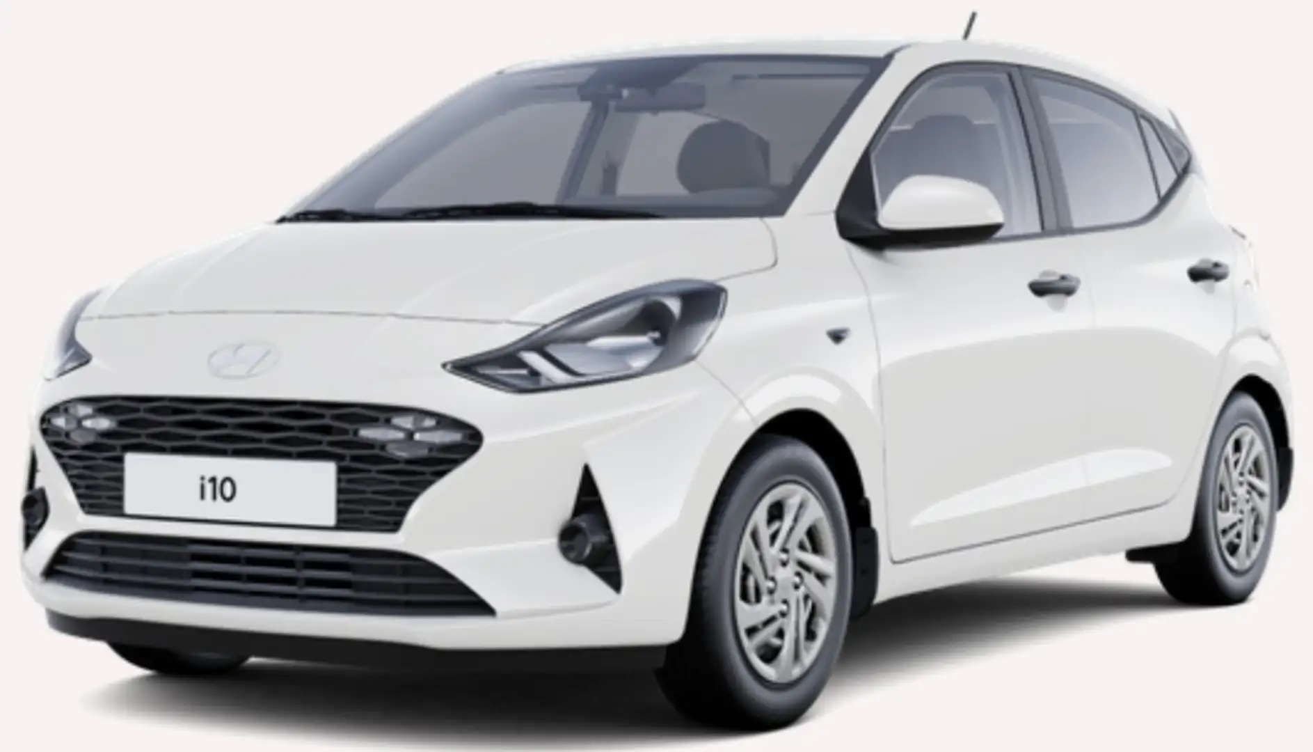 Hyundai i10 Modell 2025 1.0 Navi Kamera PDC Tempomat Weiß - 1