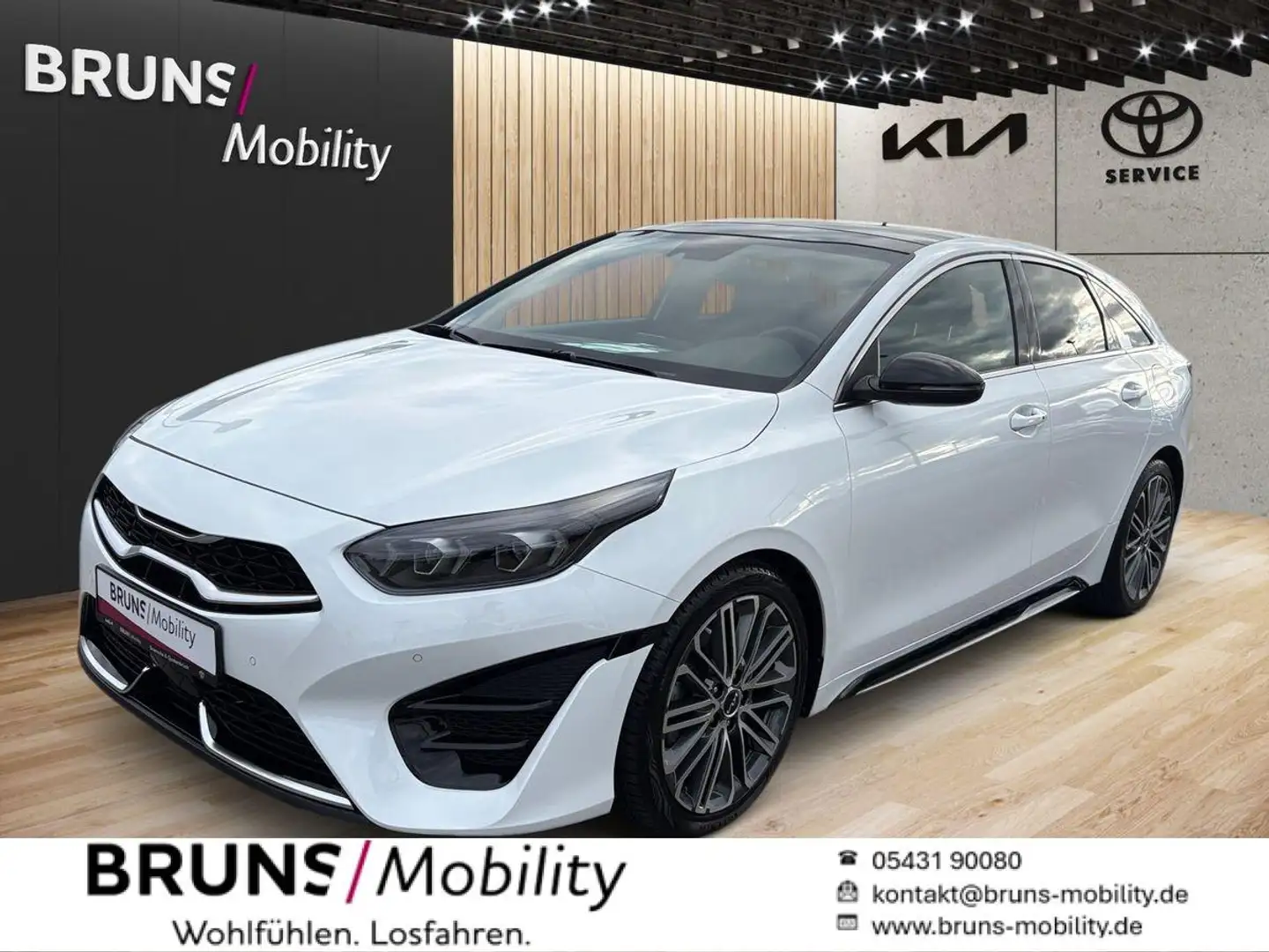 Kia ProCeed / pro_cee'd 1.5 TGDI GT-Line Automatik Wit - 1