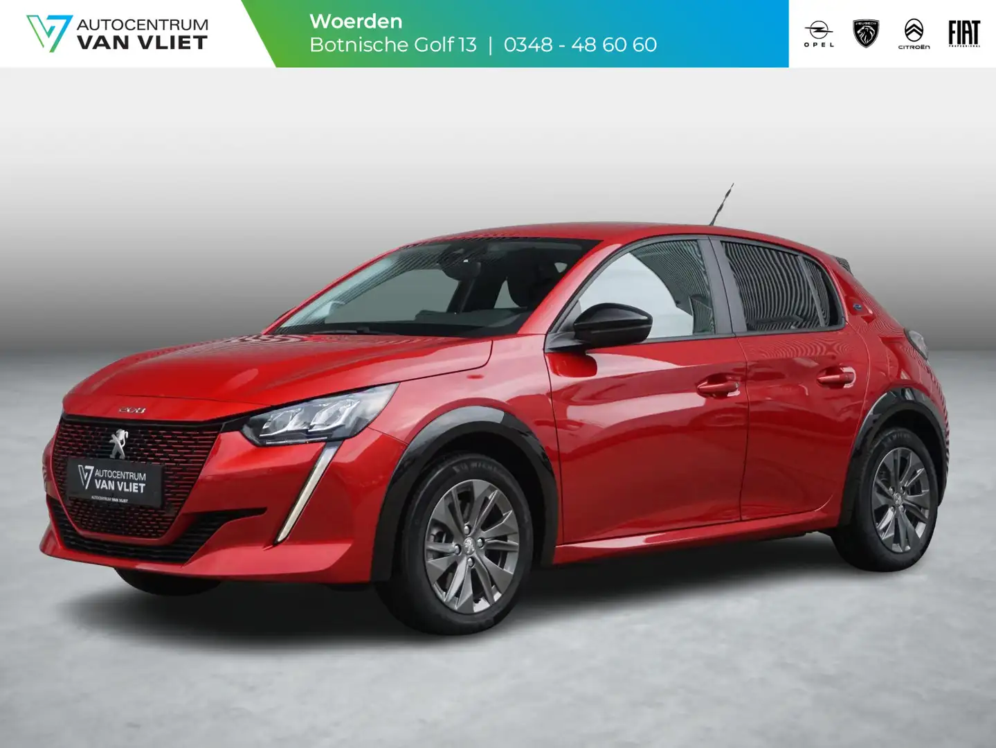Peugeot e-208 EV Active Pack 50 kWh Roşu - 1