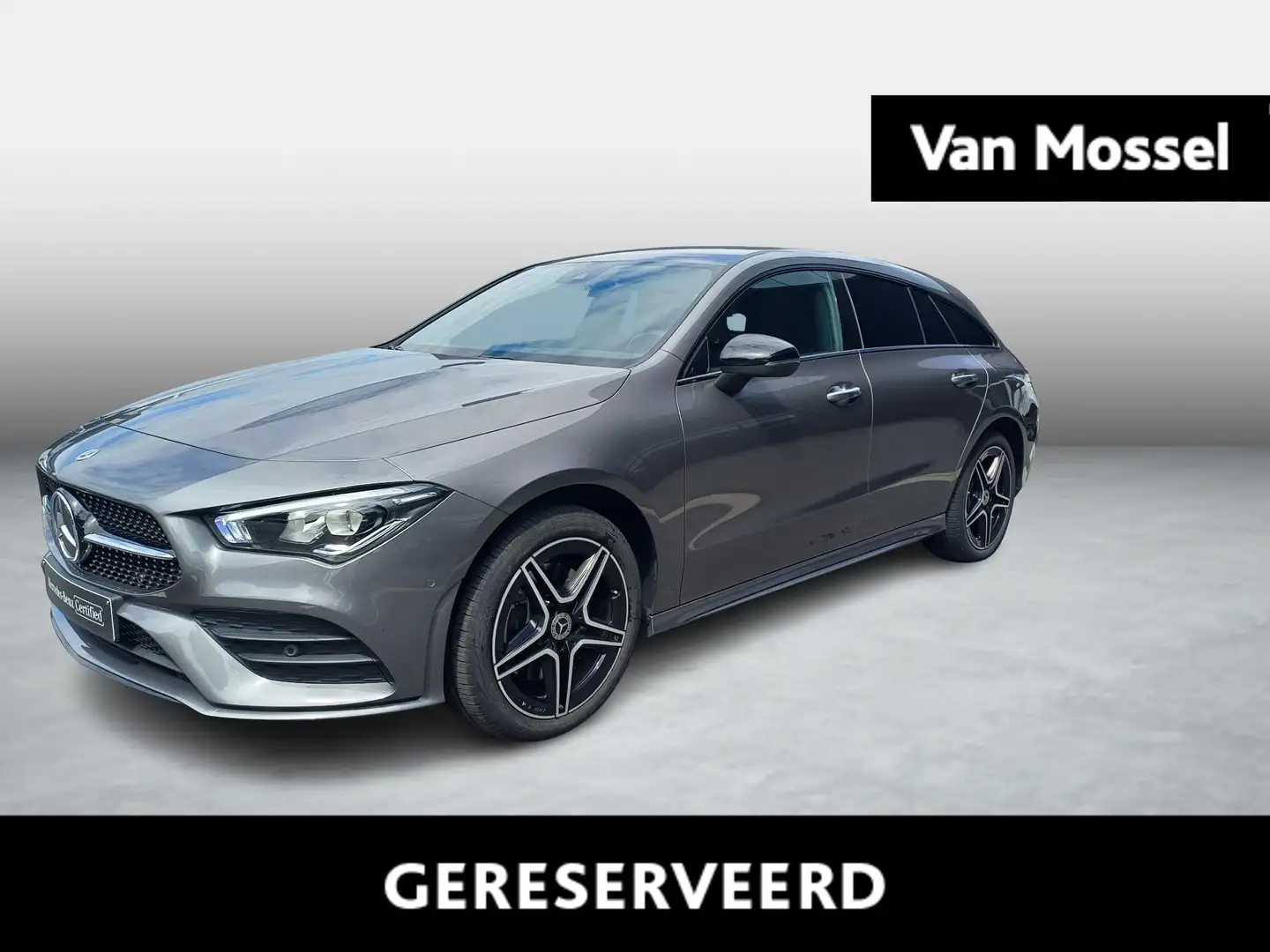 Mercedes-Benz CLA 250 250e AMG Line Shooting Brake + CARPLAY + TREKHAAK Gris - 1