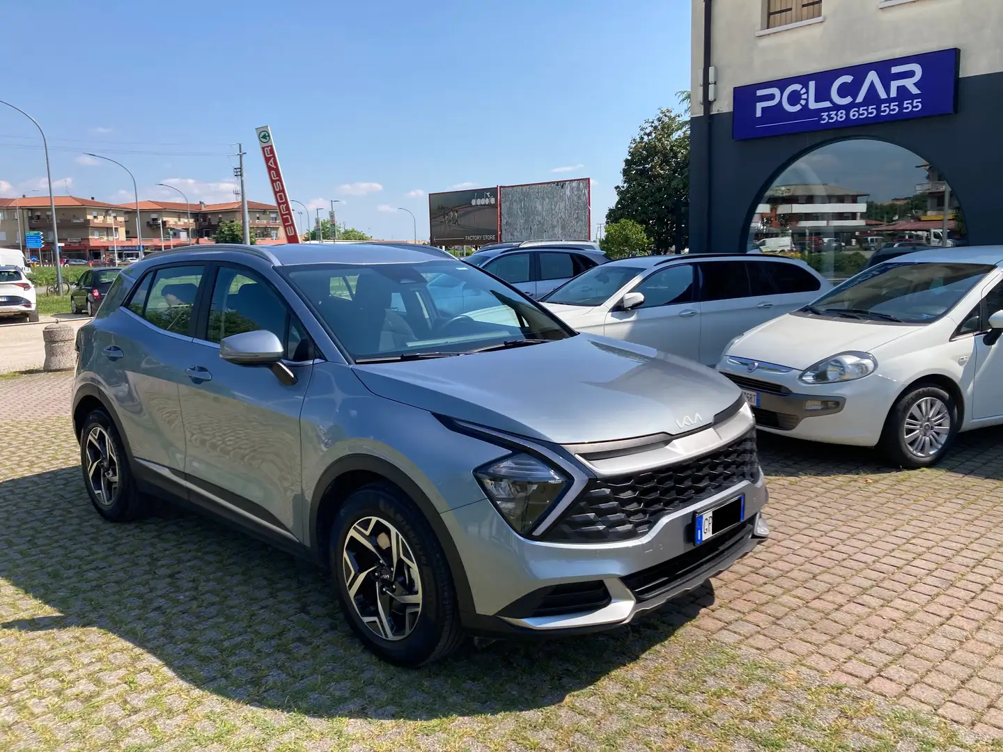 Kia Sportage 1.6 tgdi Gpl Business 150cv 2wd PDC retrocam. NAVI Gris - 1