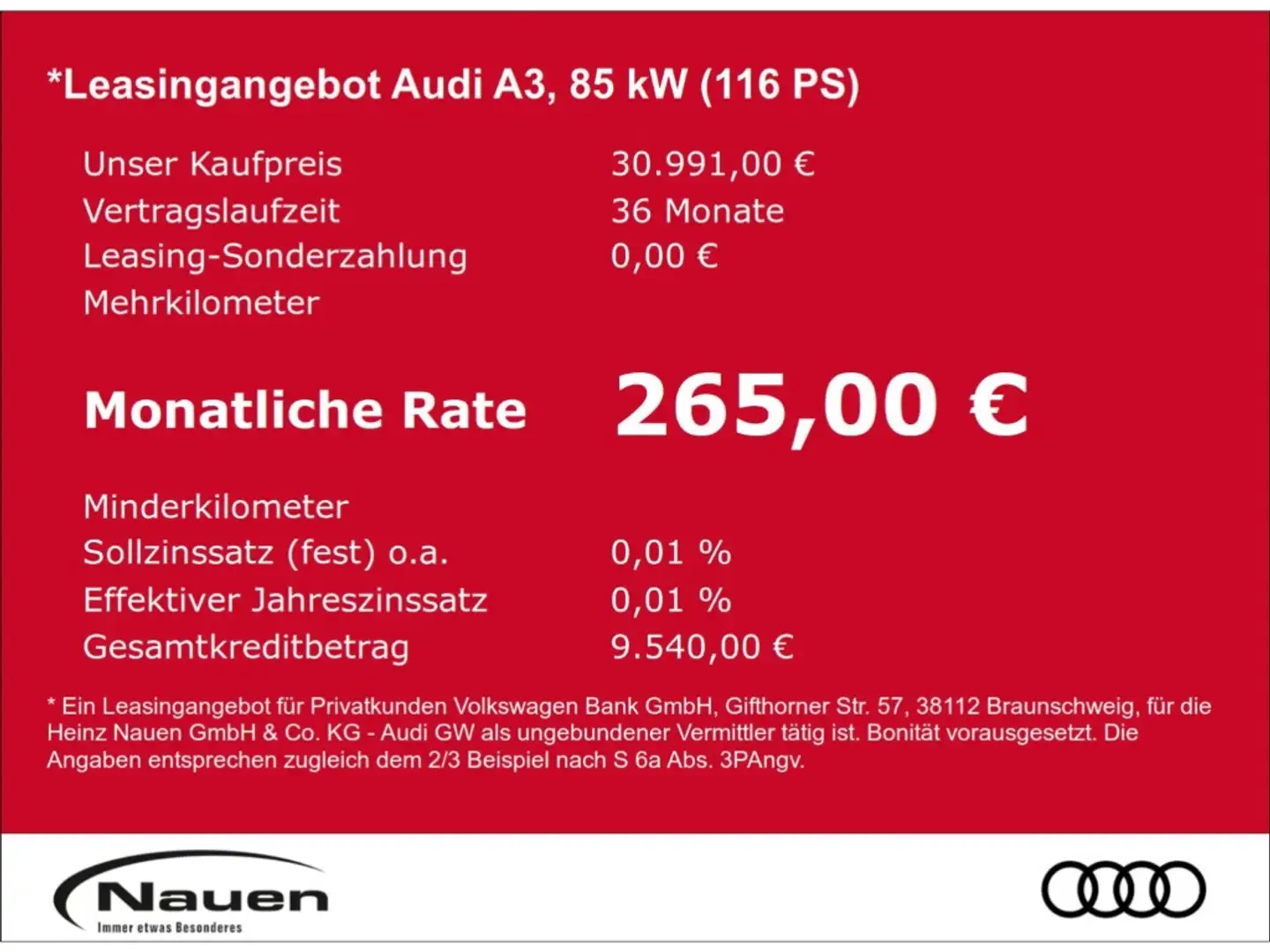 Audi A3 Limousine 30 TFSI S-tronic *mtl. 299,-€ 3,99%* Gri - 2
