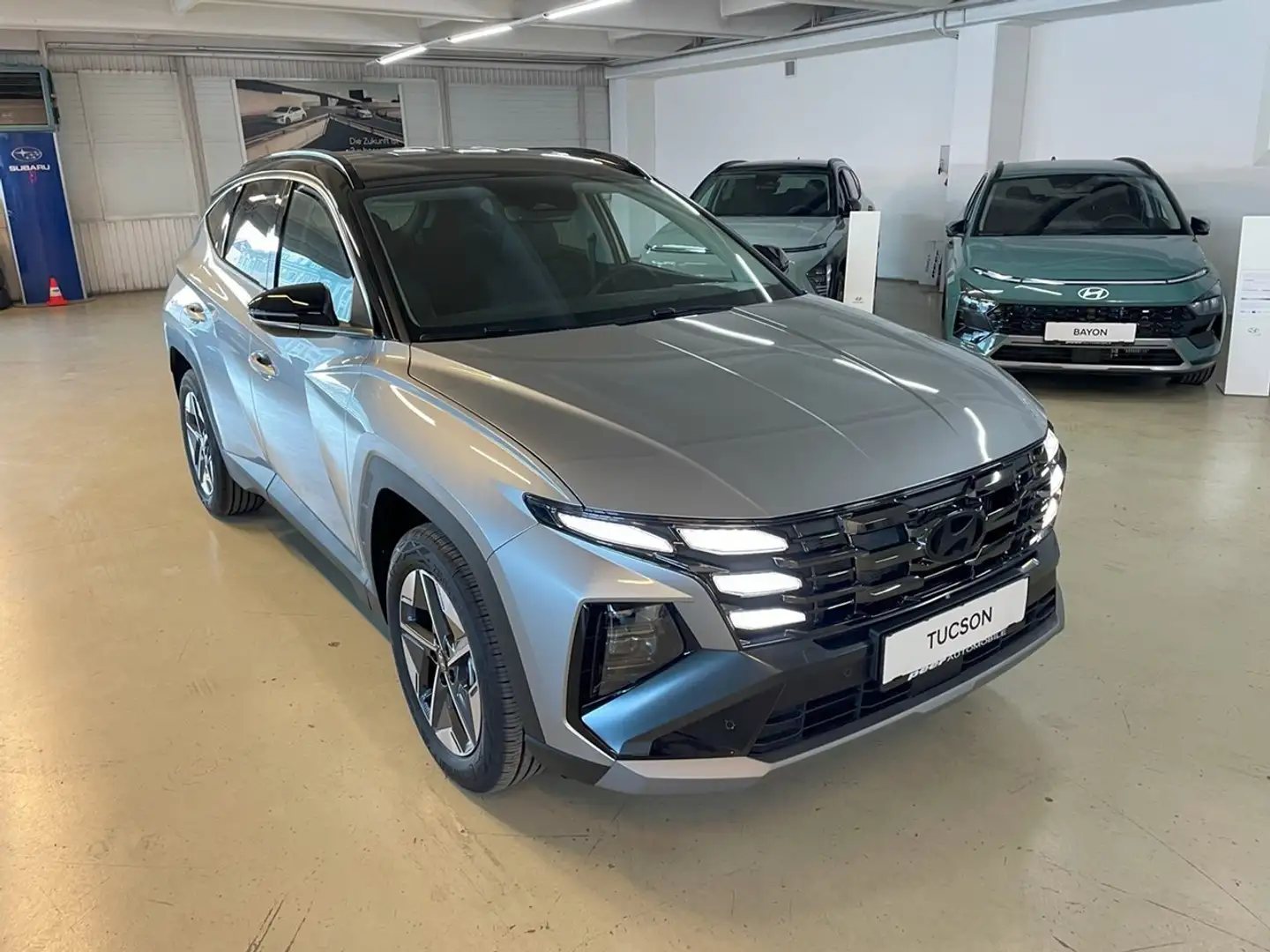 Hyundai TUCSON 1,6 T-GDI 48V 2WD GO Plus *TAGESZULASSUNG* Silber - 2