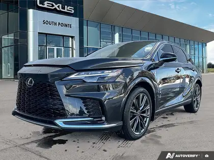 Black 2025 Lexus RX 350 F Sport 2 AWD SUV / Crossover 8-Speed Automatic