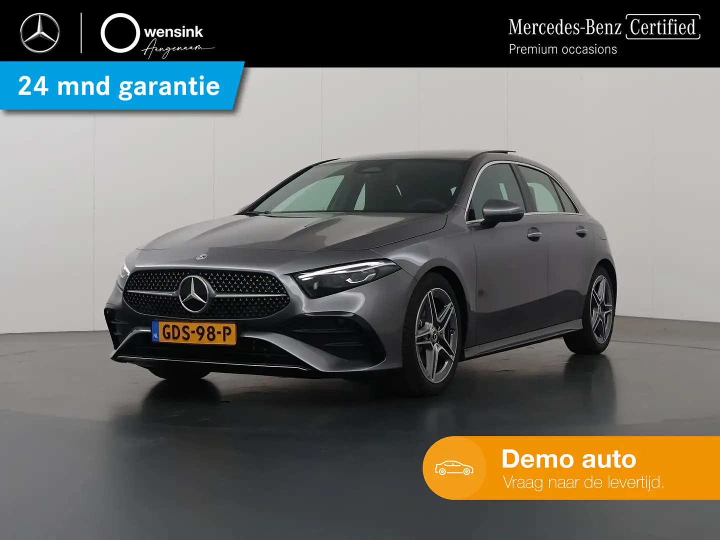Mercedes-Benz A 180 AMG Line | Panoramadak | Wide Screen | Sfeerverlic Grijs - 1