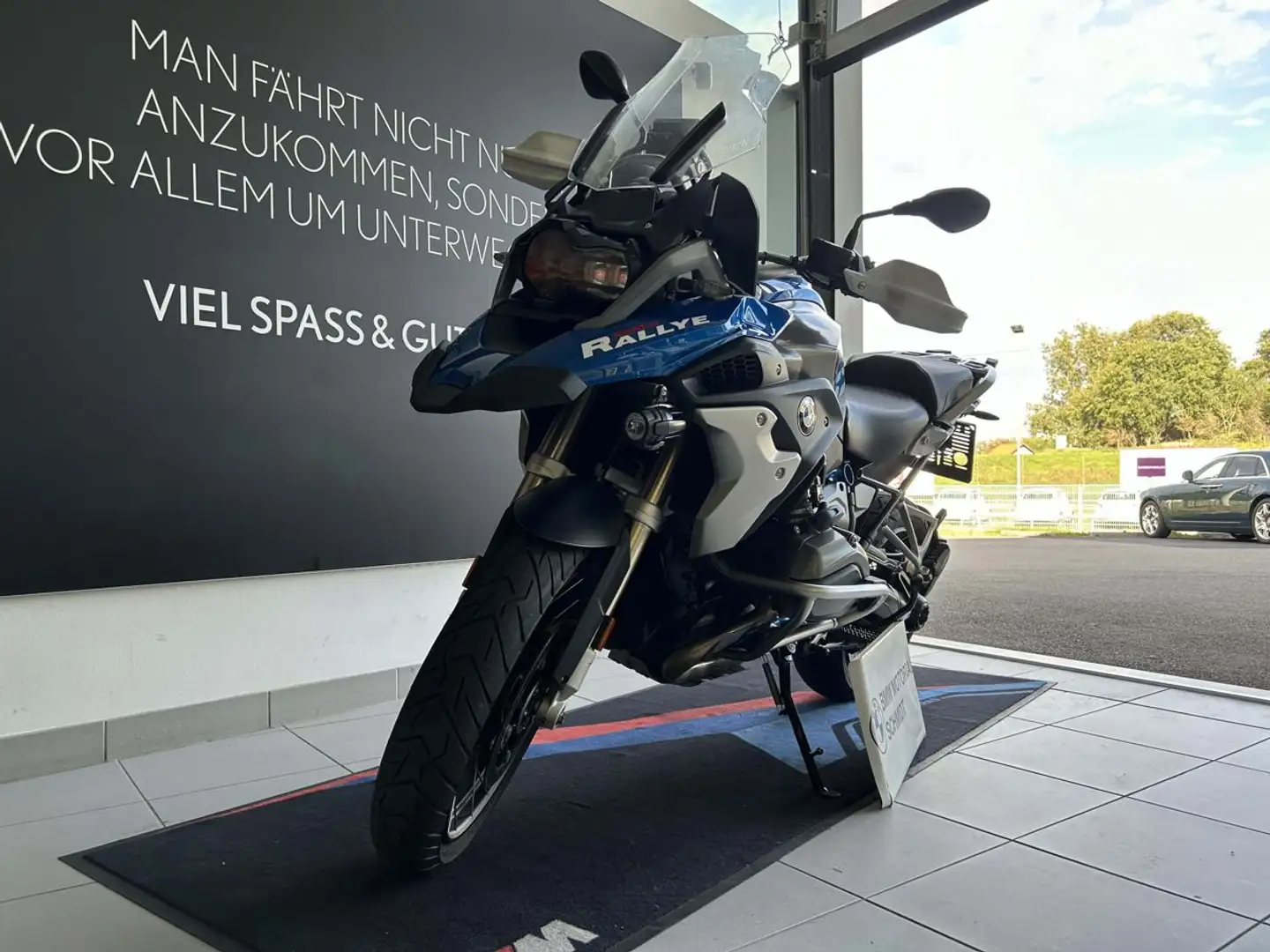BMW R 1200 GS Rallye Blau - 2