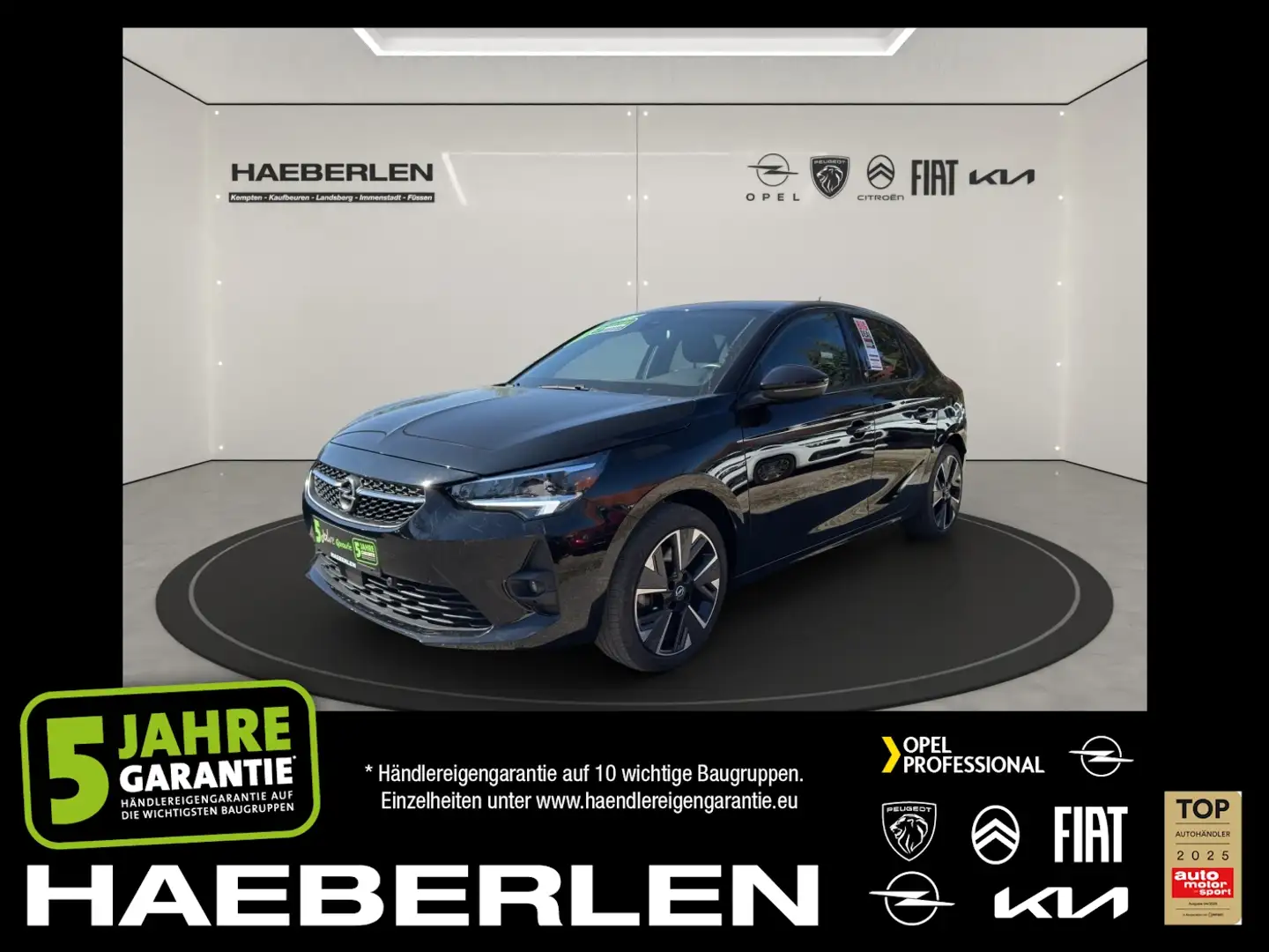 Opel Corsa F e GS *11kW+Rückfahrkamera+Sitzheizung* Nero - 1