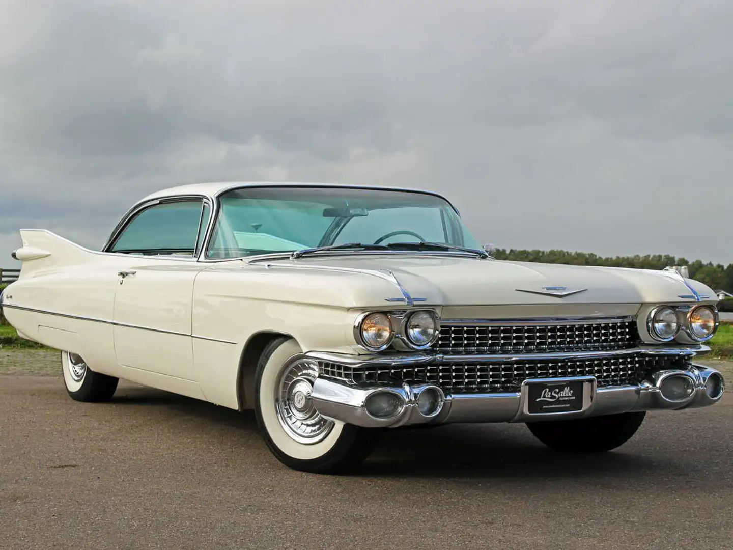 Cadillac Deville Coupe de Ville 1959 Blanco - 1